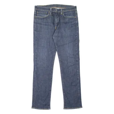 LEVI'S 511 Jeans Mens Blue Slim Straight W34 L32
