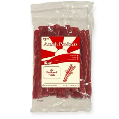 Amish Products Licorice - 7 Delicious Flavors - 16oz Bags - Single Bag
