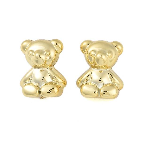 Bear CCB Plastic Stud Earrings for Women