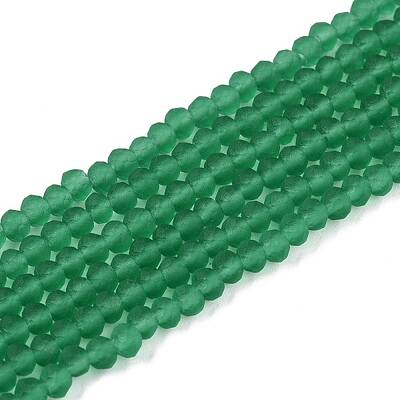 Transparent Glass Beads Strands