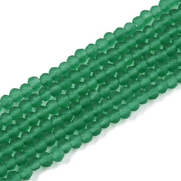 Transparent Glass Beads Strands