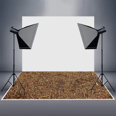 Brown Sawdust Wood Rubber Floor Mats For Photography - Aperturee
