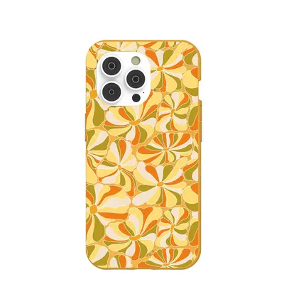 Honey Groovy Gardens iPhone 14 Pro Case