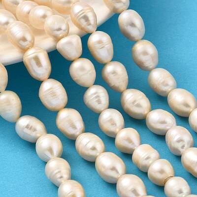 Natural Cultured Freshwater Pearl Beads Strands