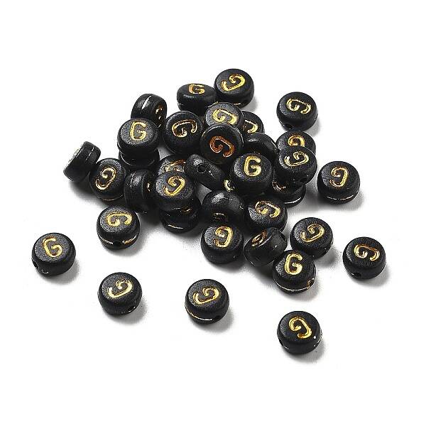 Plating Opaque Acrylic Beads