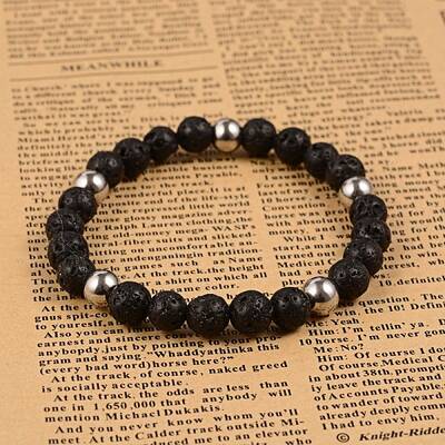 Natural Gemstone Beaded Stretch Bracelets