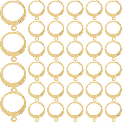 304 Stainless Steel Leverback Earring Findings