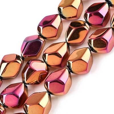 Electroplate Glass Beads Strands