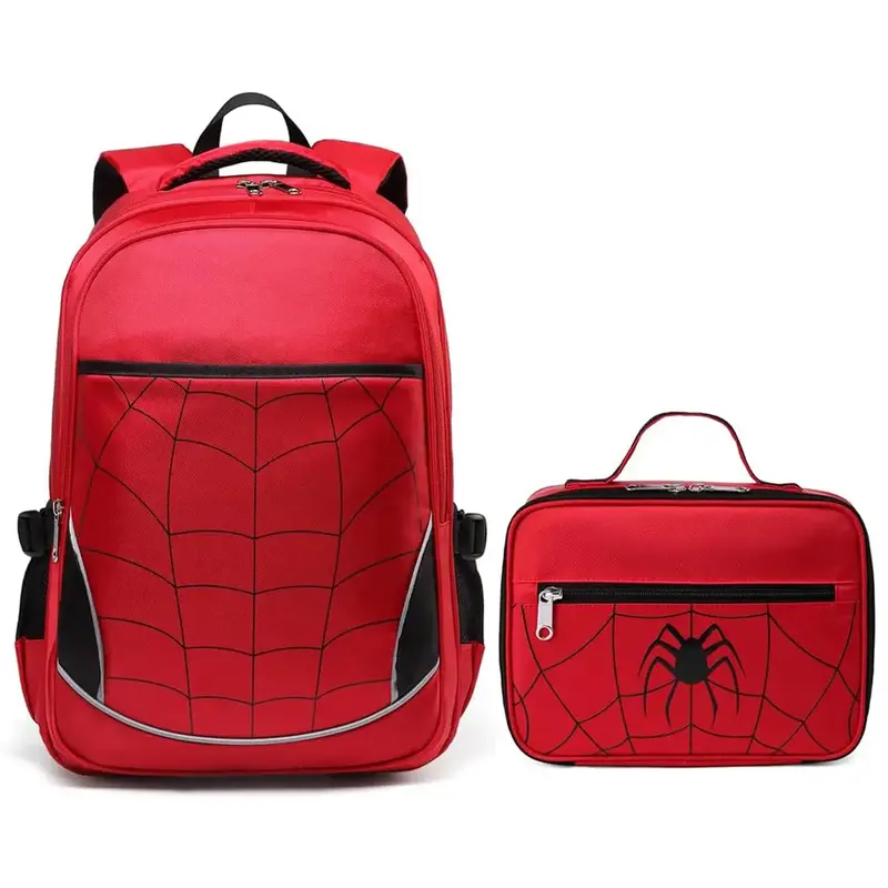 Bluefairy Boys Backpack with Lunch Box Set Kids Bookbag with Lunch Bag for School Book Bag Lunchbox Combo Little Teen Boys El...