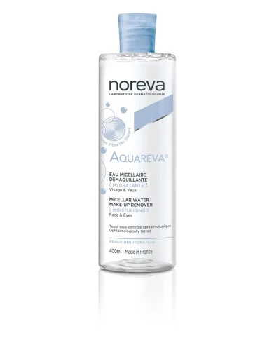 Noreva Aquareva Micellar Water Hydrating Make-up Remover Face and Eyes Dehydrated Skin 400ml