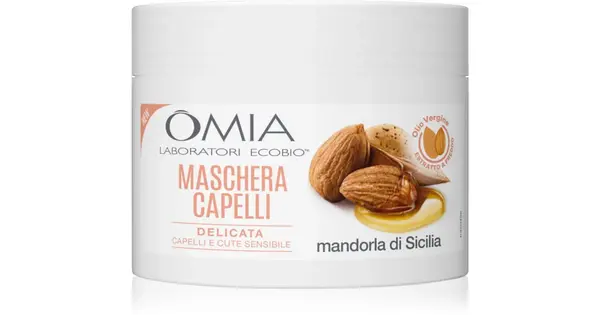 Omia Sicilian Almond Hair Mask Omia Ecobio Laboratories 250ml