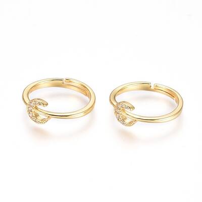 Adjustable Brass Finger Rings