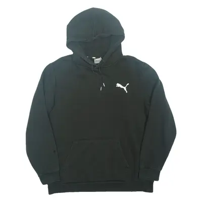 PUMA Mens Black Hoodie L