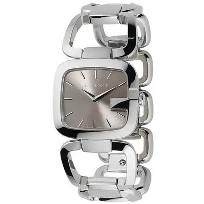 Gucci YA125402 G Brown Dial 30mm Ladies Watch