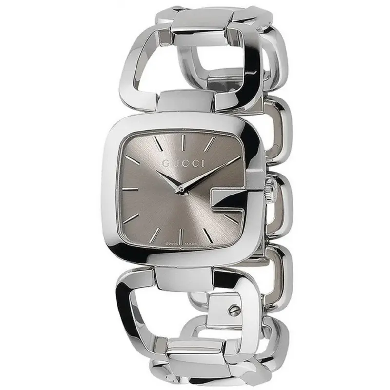 Gucci YA125402 G Brown Dial 30mm Ladies Watch