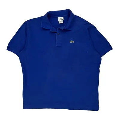 Lacoste Polo Shirt - 2XL Blue Cotton