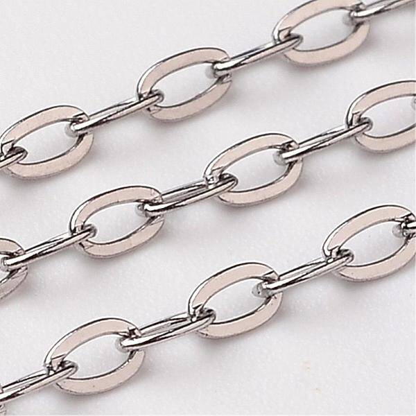Tarnish Resistant 304 Stainless Steel Cable Chains