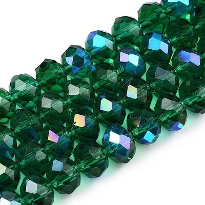 Electroplate Glass Beads Strands