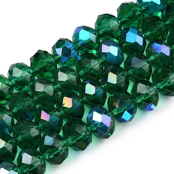 Electroplate Glass Beads Strands