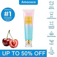 Amococo Triple Whitening Niacinamide Whitening Toothpaste Mint Oral-max Remove dental stains and plaque from teeth Moisture M...