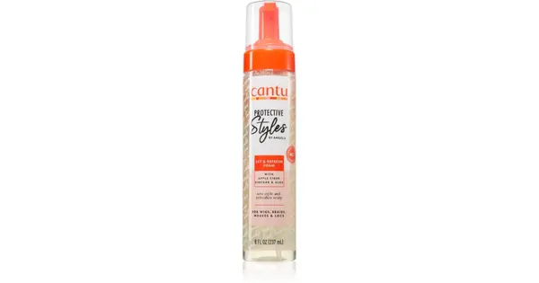 CANTU Protective Styles By Angela Ses&Refresh nourishing protective mousse 237 ml