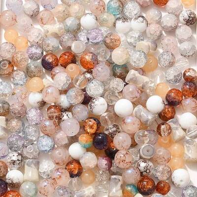 Mixed Style Glass Beads