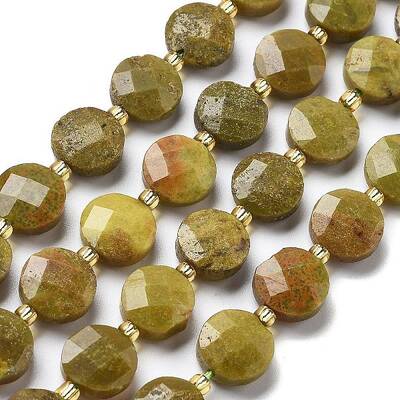 Natural Green Opal Beads Strands