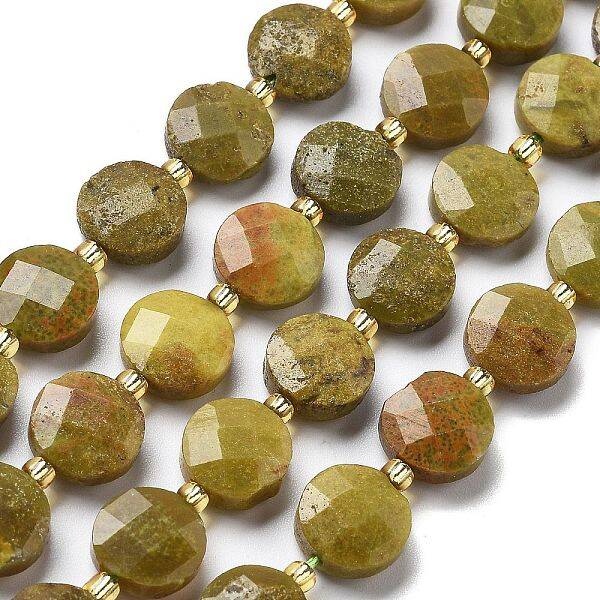 Natural Green Opal Beads Strands