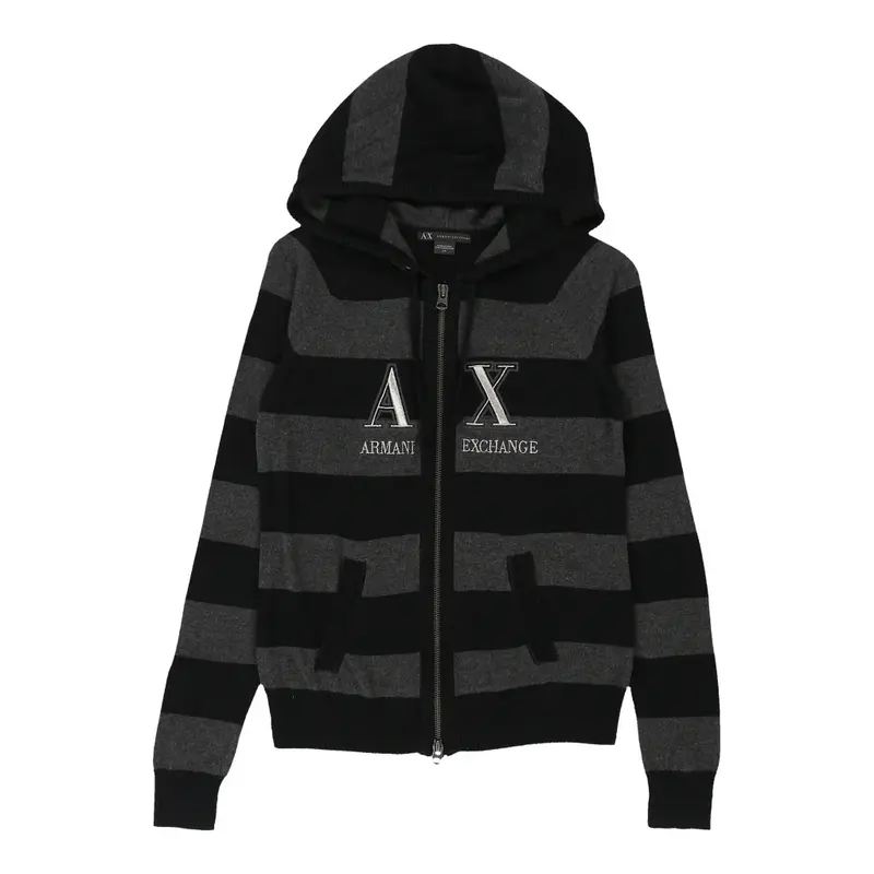 Armani Exchange Hoodie - Small Black Cotton