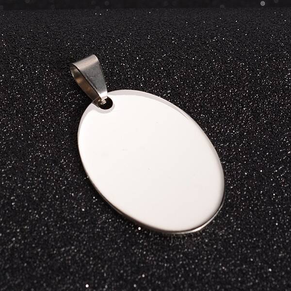 Tarnish Resistant 201 Stainless Steel Stamping Blank Tag Pendants