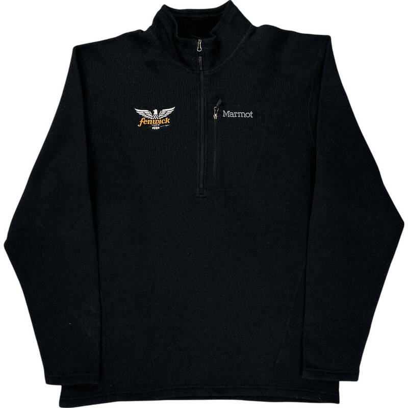 Marmot Fenwick Embroidered Fleece - 2XL - Black Polyester