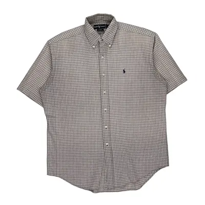 Blaire Ralph Lauren Checked Short Sleeve Shirt - Medium Multicoloured Cotton