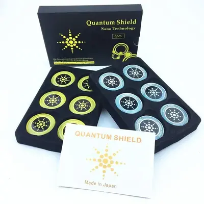 EMF Protection Stickers - Quantum Shield for Phone, Airpods, Fridge, and Laptop