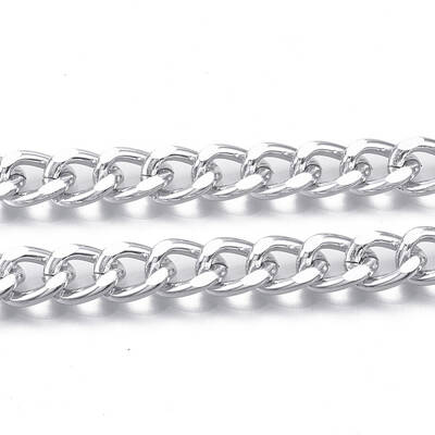 Unwelded Aluminum Curb Chains