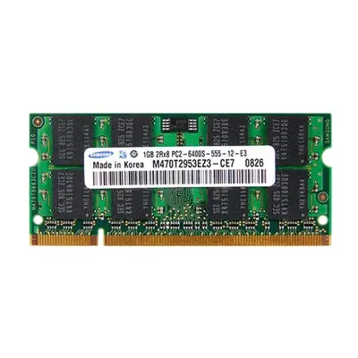 M470T2953EZ3-CE7 Samsung 1GB DDR2-800MHz SODIMM 2Rx8 CL6 Memory