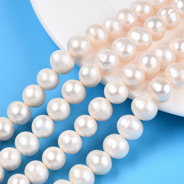 Natural Cultured Freshwater Pearl Beads Strands
