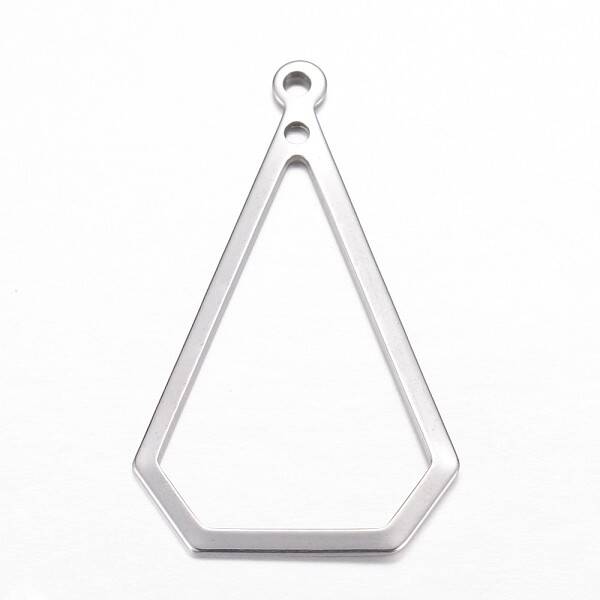 Tarnish Resistant 304 Stainless Steel Open Pendants