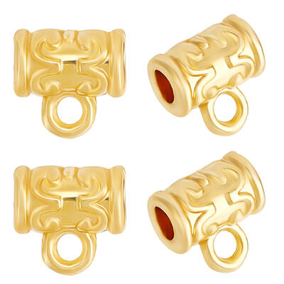 30Pcs Brass Tube Bails