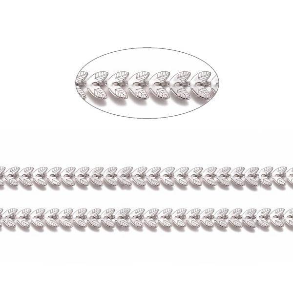 Tarnish Resistant 304 Stainless Steel Cobs Chains