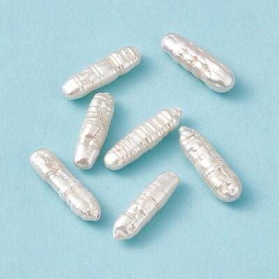 Baroque Natural Keshi Pearl Beads