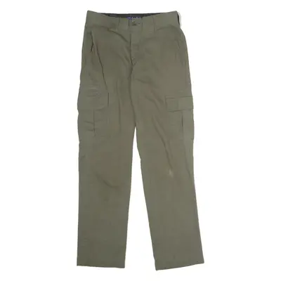 DICKIES Flex Workwear Mens Trousers Grey Slim Straight W30 L32
