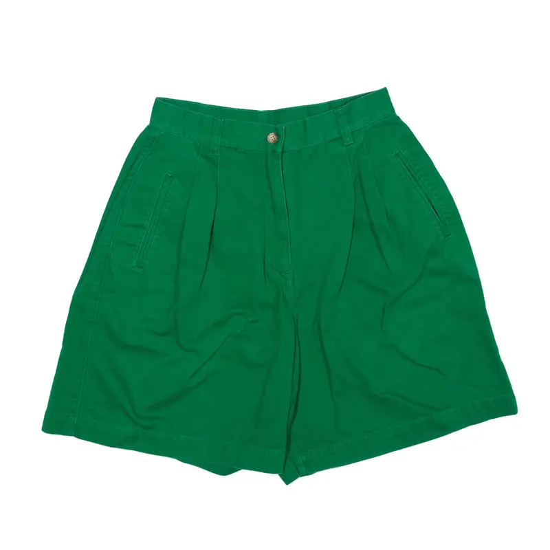 JONES NEW YORK Chino Shorts Green Regular Womens XS W26