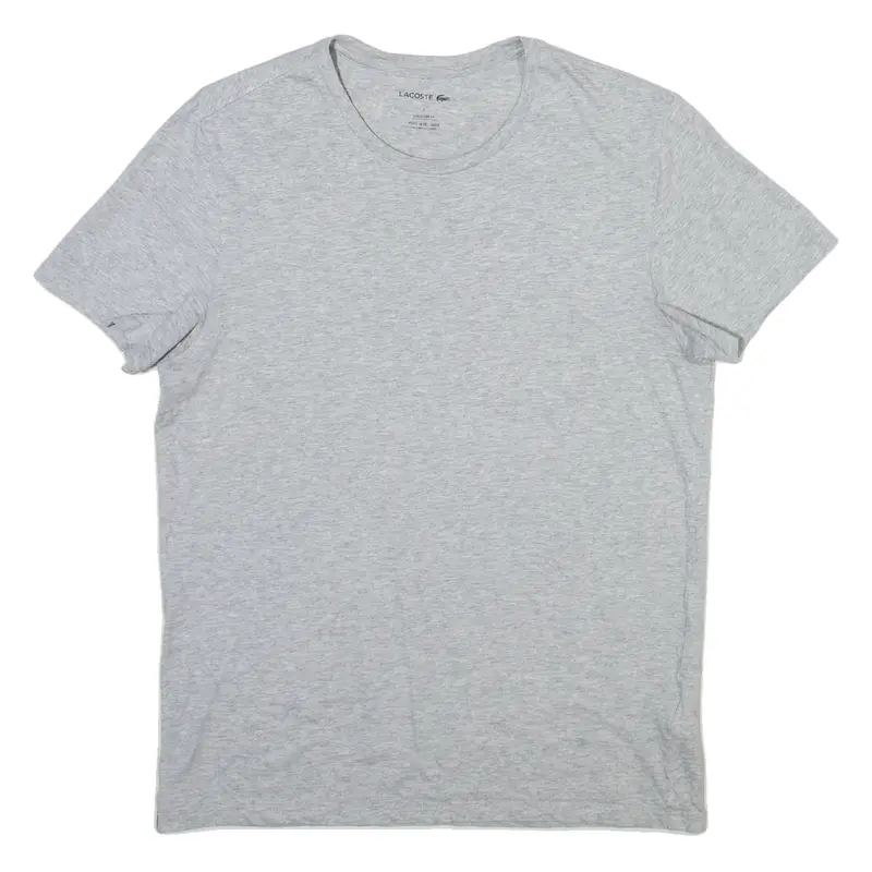 LACOSTE Sleepwear Mens T-Shirt Grey S