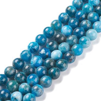 Natural Apatite Beads Strands