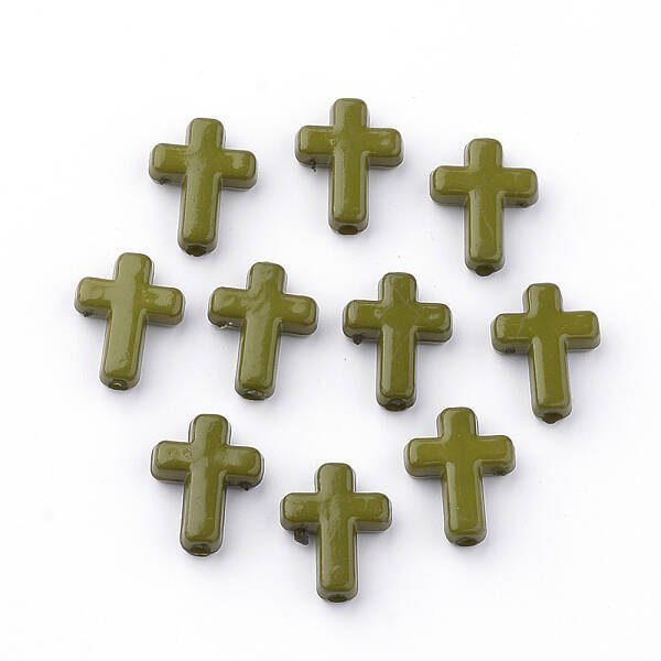 Opaque Acrylic Beads