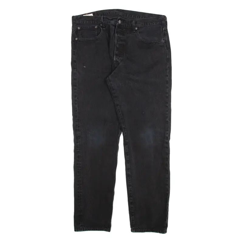 LEVI'S 501 ST Big E Mens Jeans Grey Slim Tapered W36 L32