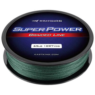 KastKing SuperPower Braided Fishing Line - 1097yds