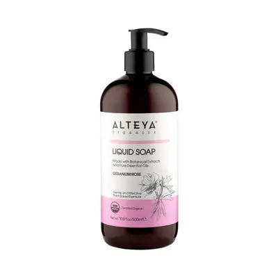 Alteya organics Geranium Rose Liquid Soap 500 ml