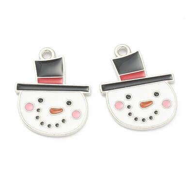 Alloy Enamel Pendants