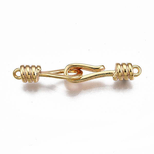 Brass Hook and S-Hook Clasps
